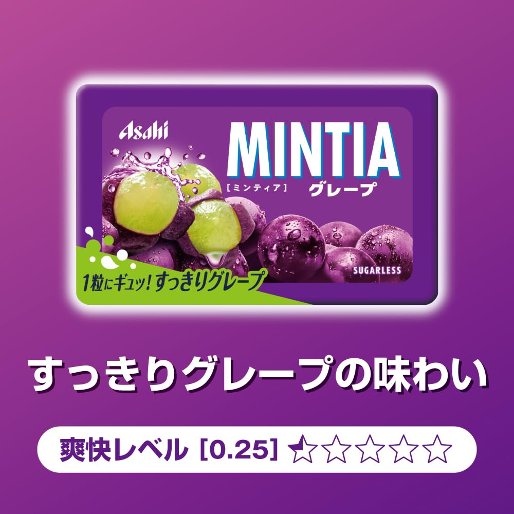 Amazon | アサヒグループ食品 ミンティアグレープ 50粒×10個